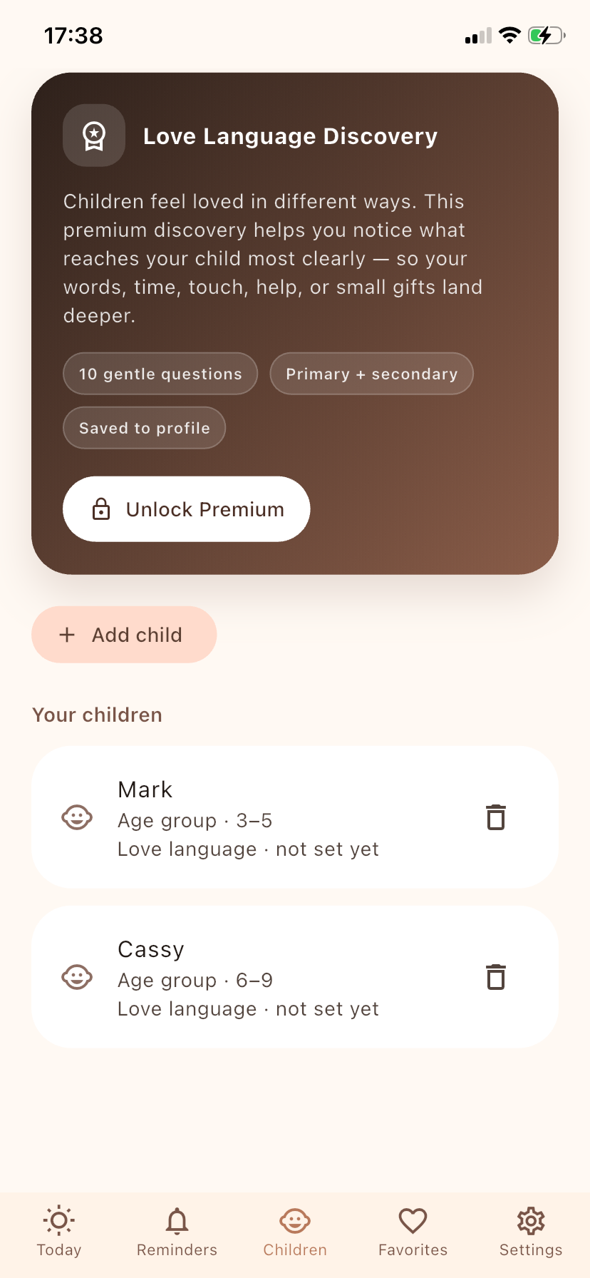 Mary Talkins Love Language screen